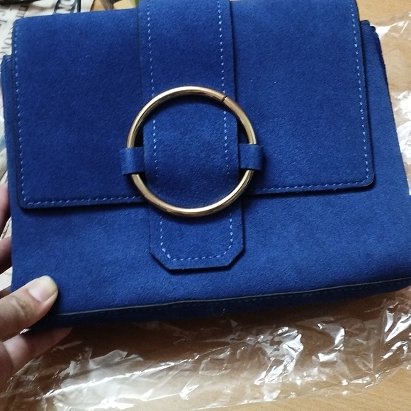 Mango Electric Blue Bag